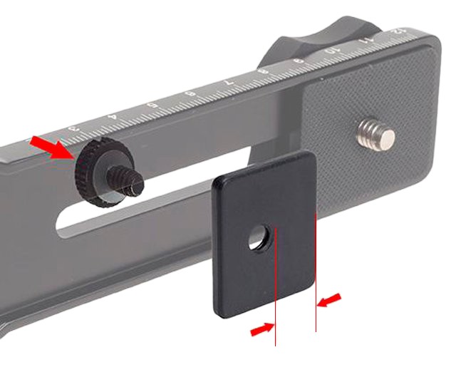 Setting the upper rail