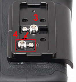 Camera Plates with Anti-twisting Flange