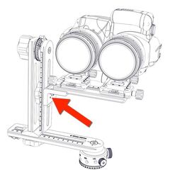 NN3 MK3 / NN6 Right Angle Connector for Lens Plate