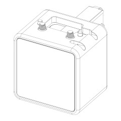 MECHA E2 Vertical Extender and Dual Battery Holder